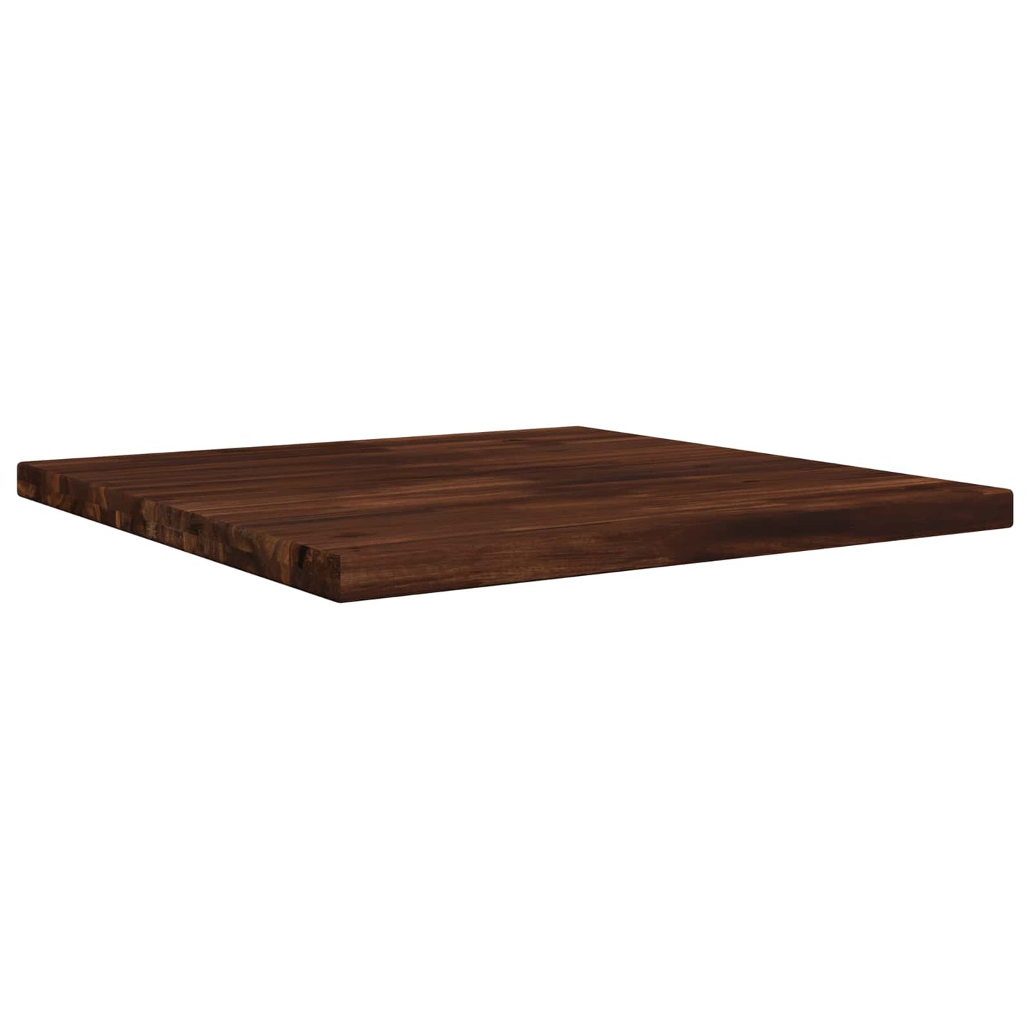 Rectangular Table Top 70 x 70 x 3.5 cm Square Solid Acacia Wood