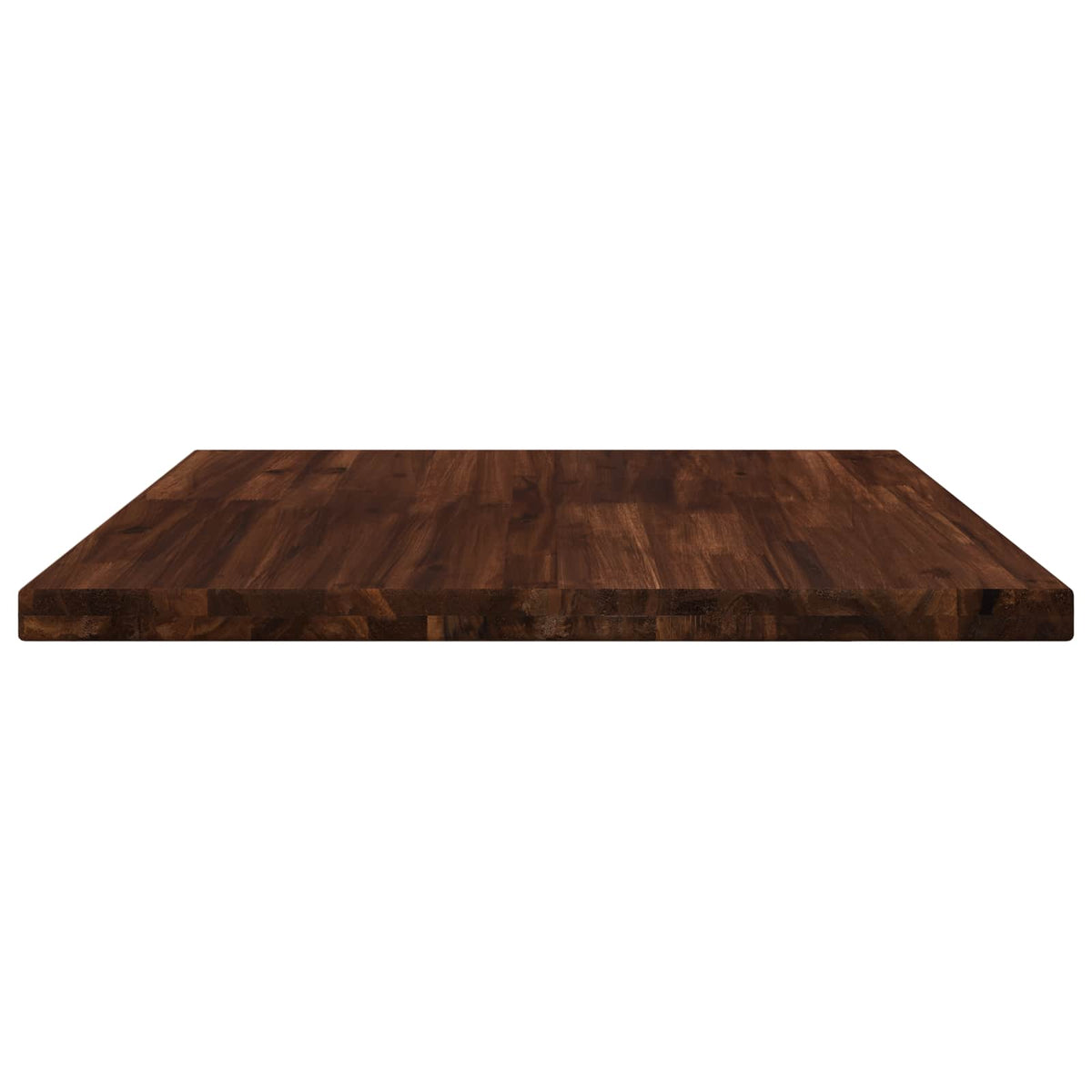 Rectangular Table Top 70 x 70 x 3.5 cm Square Solid Acacia Wood