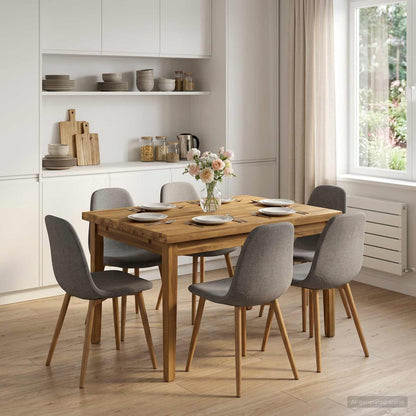 Rectangular Table Top 80 x 70 x 3 cm Rectangular