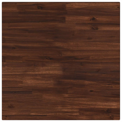 Rectangular Table Top 80 x 70 x 3.5 cm Rectangular Dark Brown
