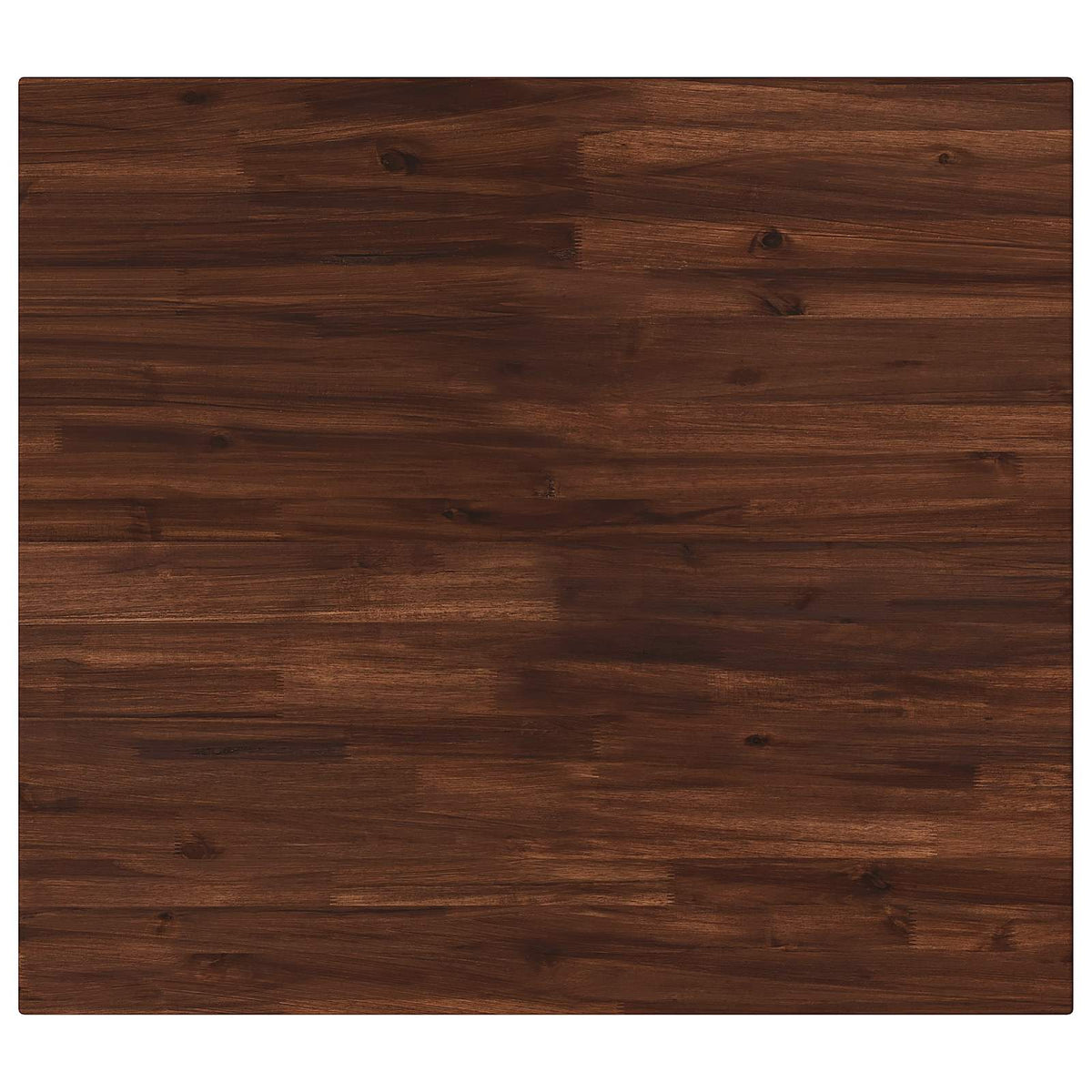 Rectangular Table Top 80 x 80 x 3.2 cm Square Solid Acacia Wood