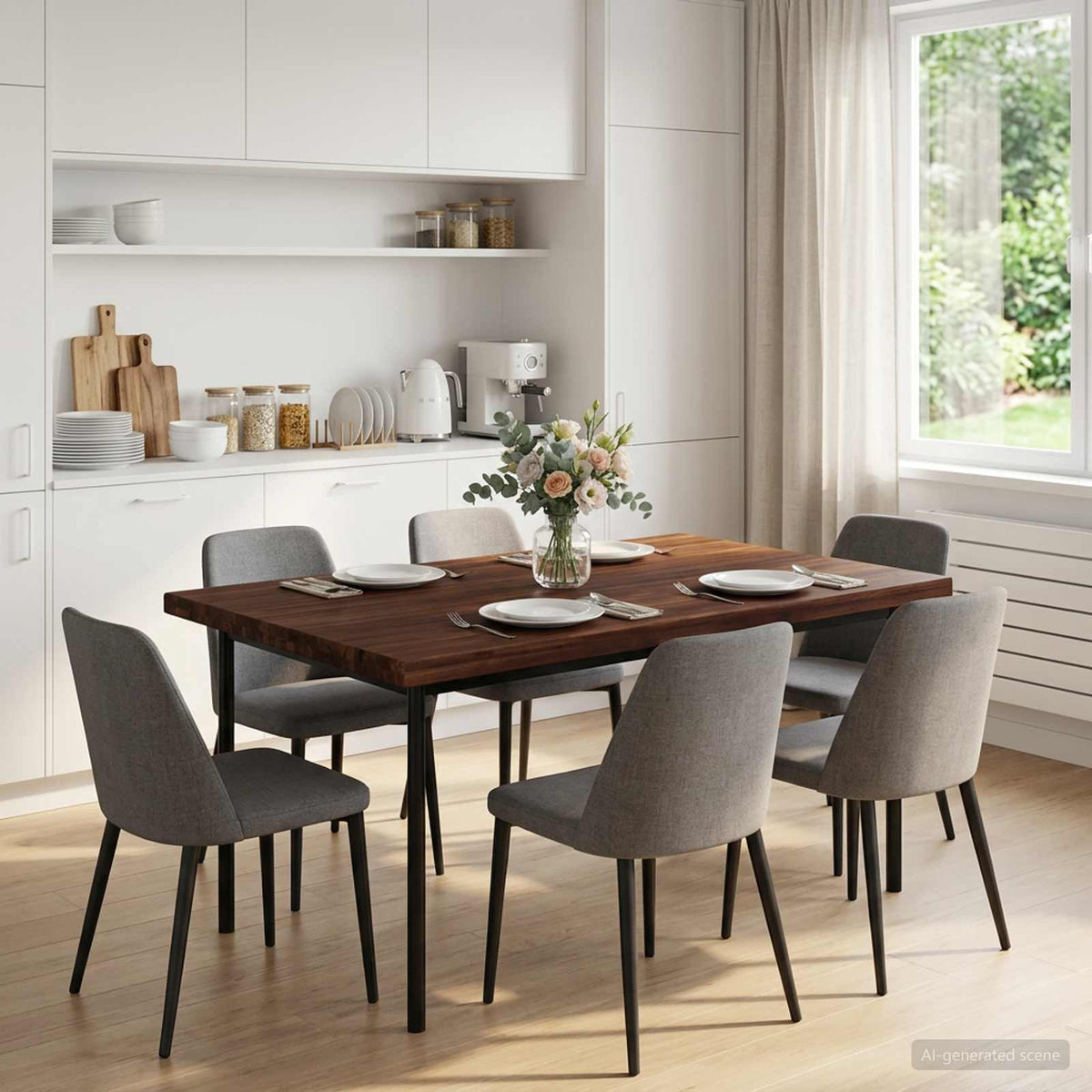 Rectangular Table Top 90 x 80 x 3.2 cm Rectangular