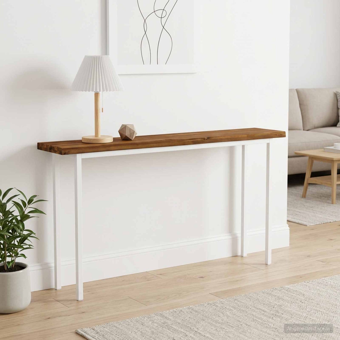 Live Edge Table Top 150 x 30 x 3.5 cm Rectangular Natural