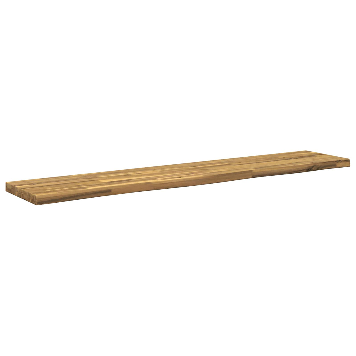 Live Edge Table Top 150 x 20 x 3.5 cm Rectangular White