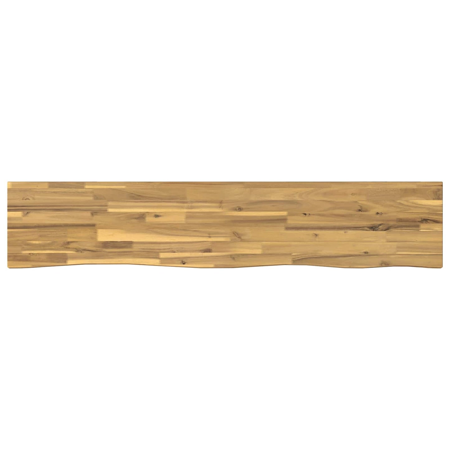 Live Edge Table Top 160 x 30 x 3.5 cm Rectangular White