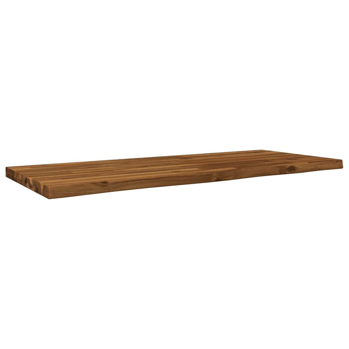 Live Edge Table Top 130 x 40 x 3.5 cm Rectangular Natural