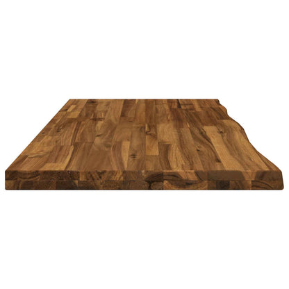 Live Edge Table Top 110 x 50 x 3.5 cm Rectangular Natural