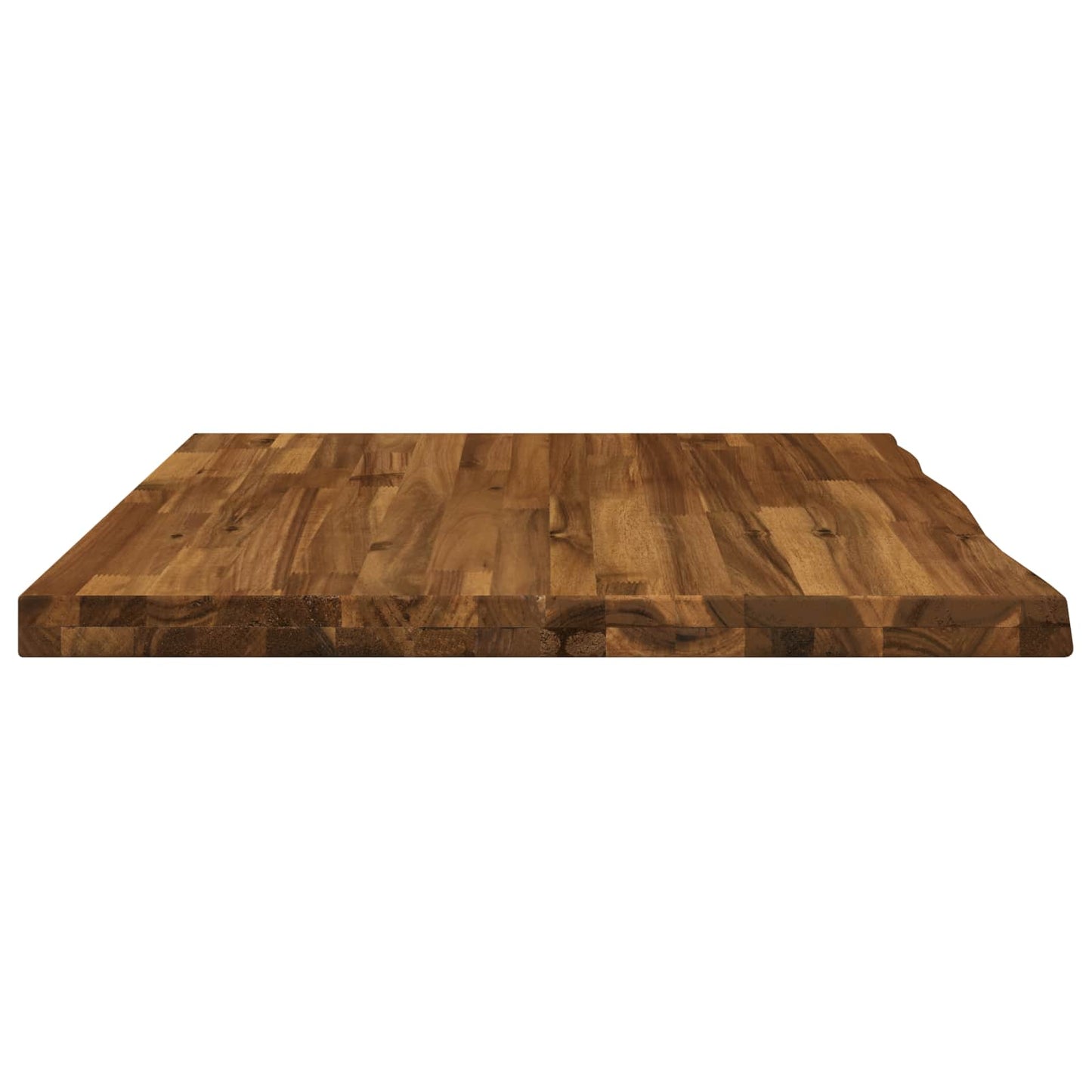 Live Edge Table Top 80 x 60 x 3.5 cm Rectangular Natural