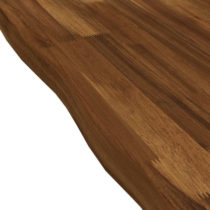 Live Edge Table Top 100 x 60 x 3.5 cm Rectangular Natural