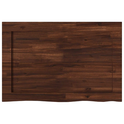 Live Edge Table Top 110 x 60 x 3.2 cm Rectangular