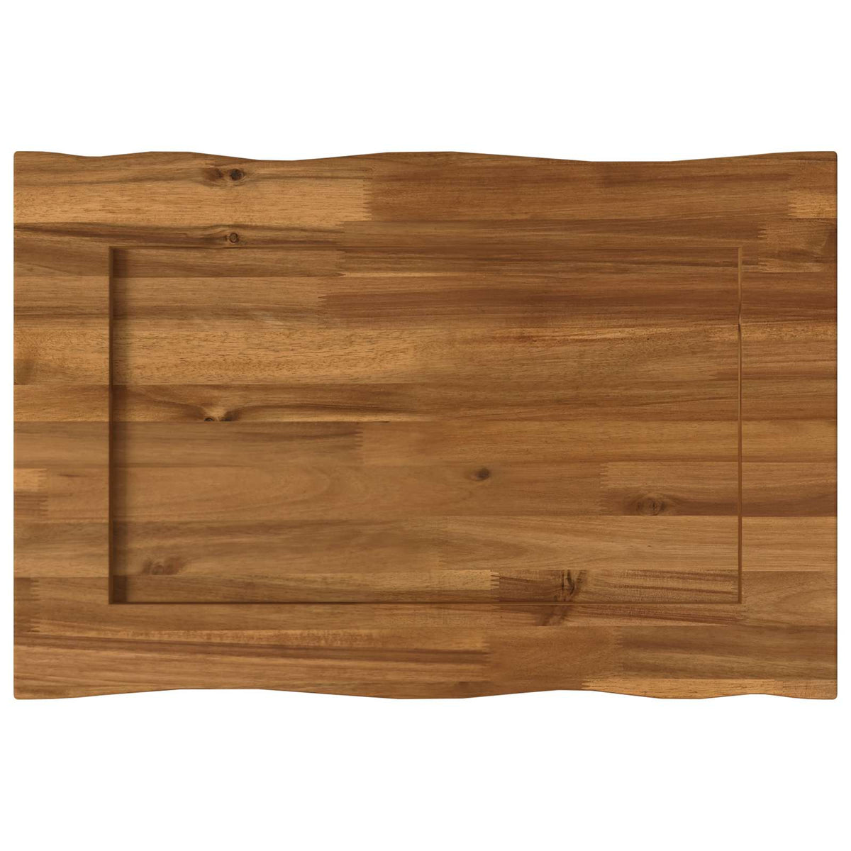 Live Edge Table Top 70 x 40 x 3.5 cm Rectangular Natural