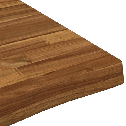 Live Edge Table Top 90 x 40 x 3.5 cm Rectangular Natural
