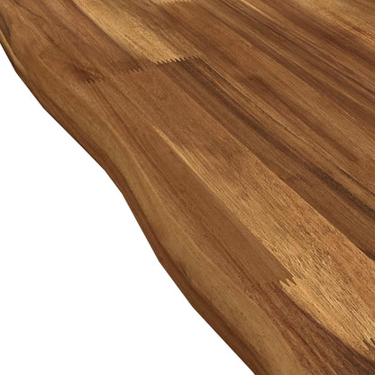 Live Edge Table Top 90 x 60 x 3.5 cm Rectangular Natural