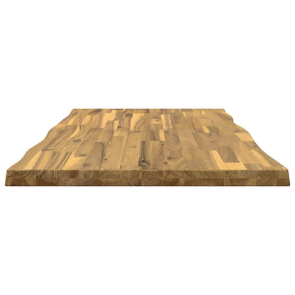 Live Edge Table Top 110 x 60 x 3.2 cm Rectangular