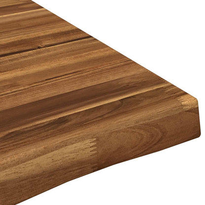 Live Edge Table Top 140 x 60 x 3.5 cm Rectangular Natural