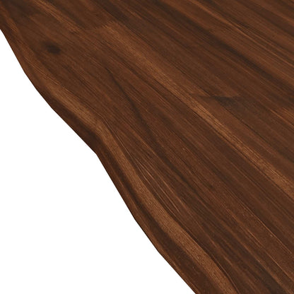 Live Edge Table Top 80 x 80 x 3.2 cm Square Solid Acacia Wood