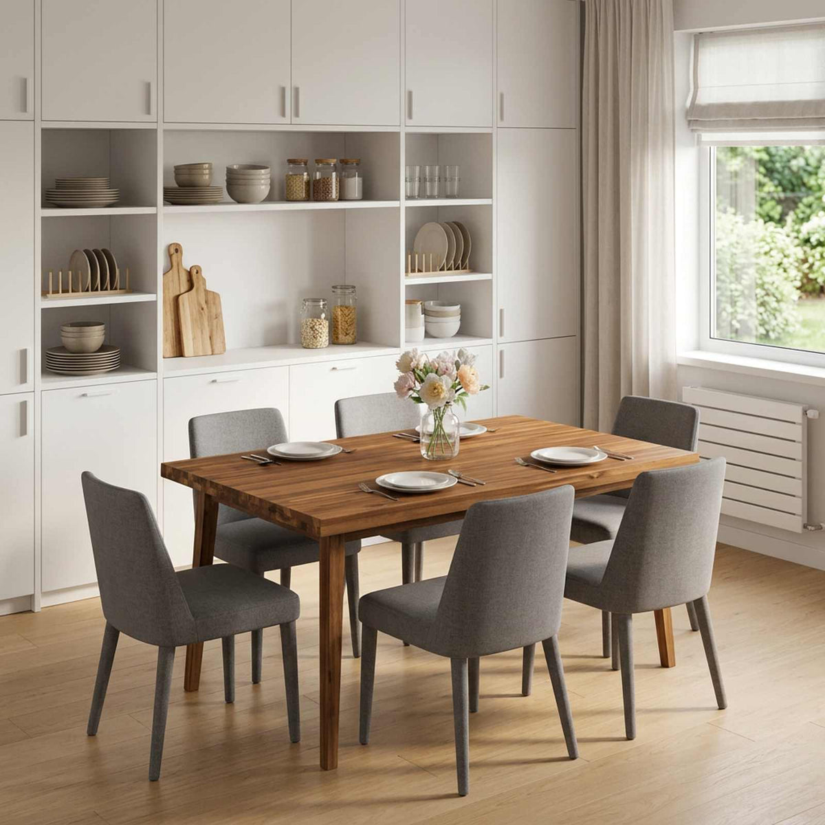 Live Edge Table Top 90 x 80 x 3.2 cm Rectangular