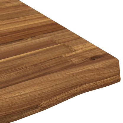 Live Edge Table Top 90 x 80 x 3.2 cm Rectangular