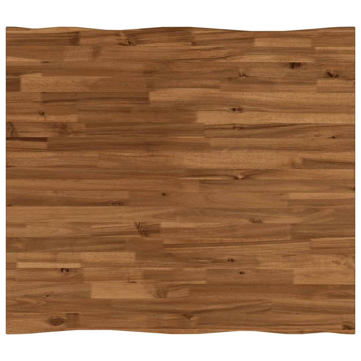 Live Edge Table Top 90 x 80 x 3.5 cm Rectangular Natural