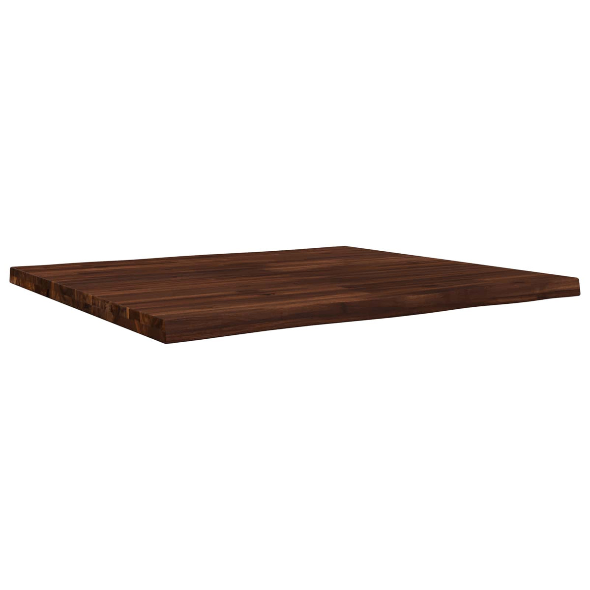 Live Edge Table Top 100 x 80 x 3.2 cm Rectangular