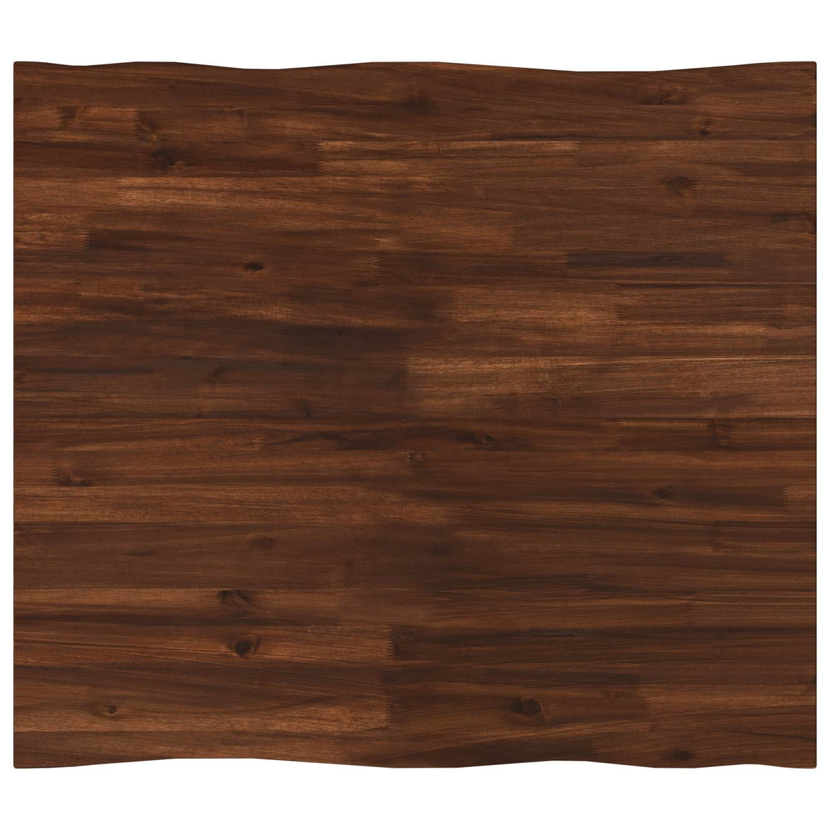 Live Edge Table Top 100 x 80 x 3.2 cm Rectangular