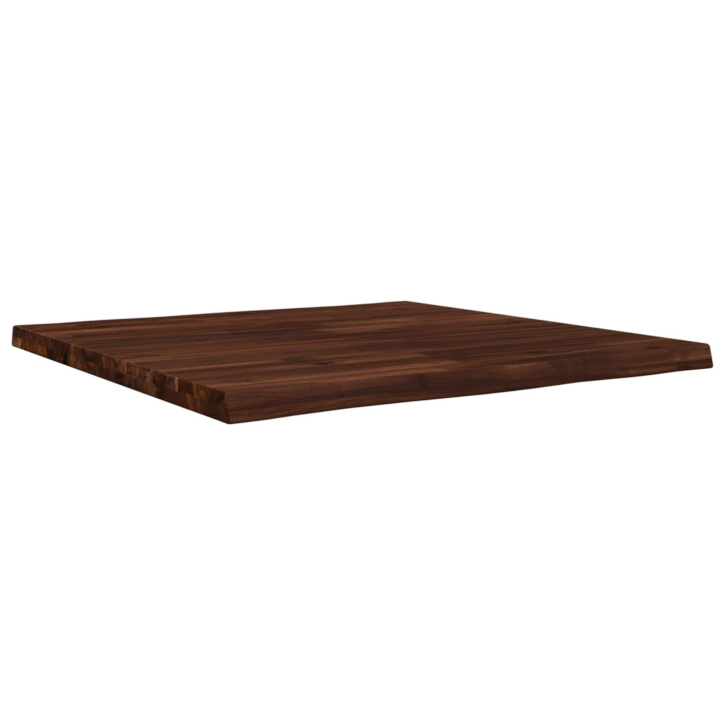Live Edge Table Top 90 x 90 x 3.5 cm Square Solid Acacia Wood