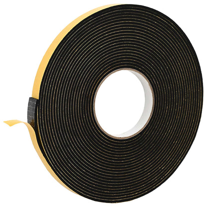 Self-adhesive Foam Tape Black 15mm x 10m CR Foam