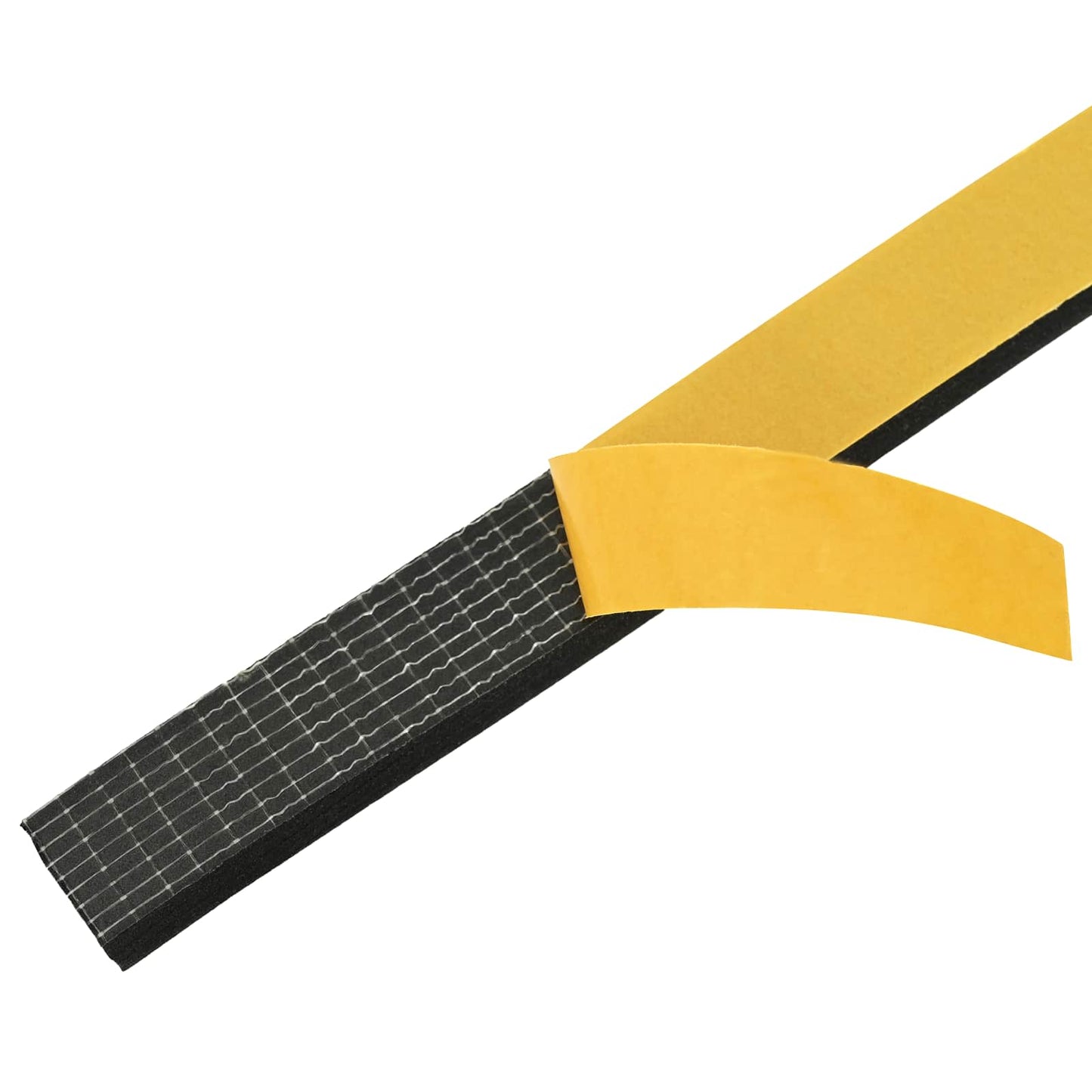 Self-adhesive Foam Tape 4 pcs Black 15mm x 5m CR Foam