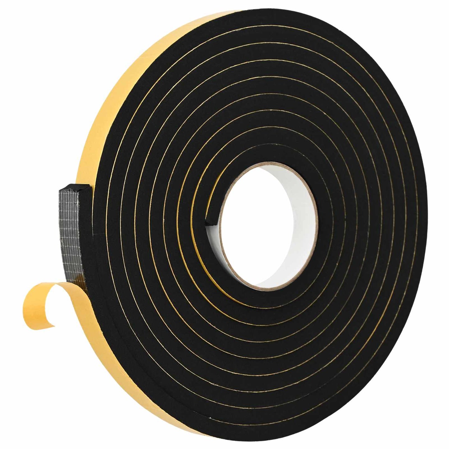 Self-adhesive Foam Tape 4 pcs Black 20mm x 5m CR Foam