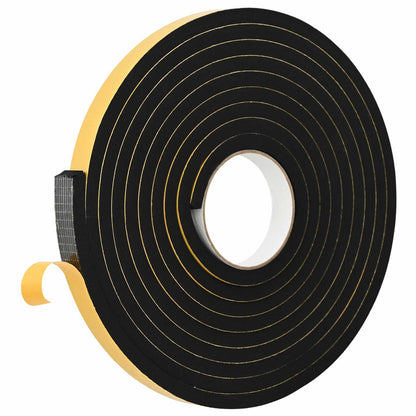Self-adhesive Foam Tape 10 pcs Black 20mm x 5m CR Foam