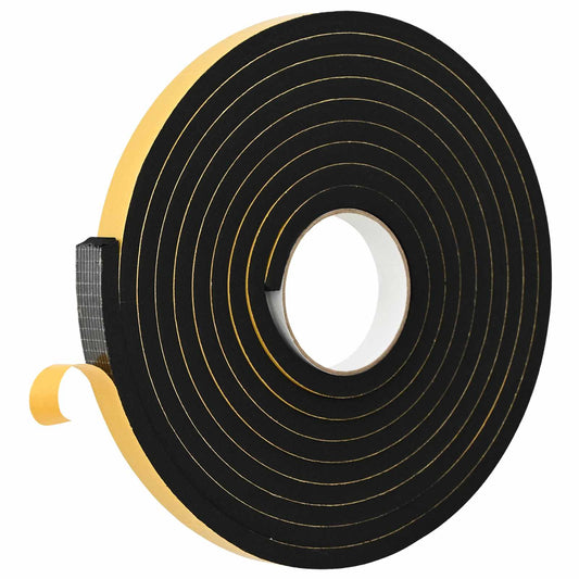 Self-adhesive Foam Tape 20 pcs Black 20mm x 5m CR Foam