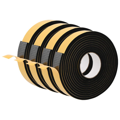Self-adhesive Foam Tape 4 pcs Black 30mm x 5m CR Foam