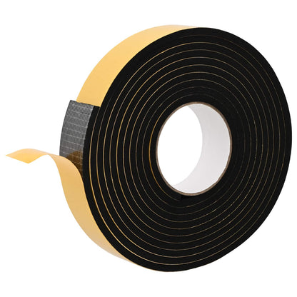 Self-adhesive Foam Tape 2 pcs Black 30mm x 5m CR Foam