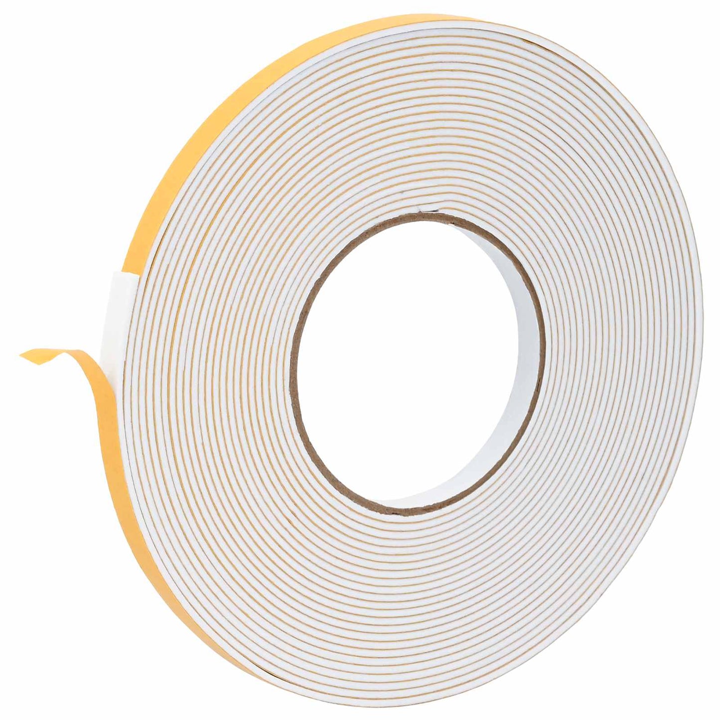 Self-adhesive Foam Tape White 10mm x 10m CR Foam