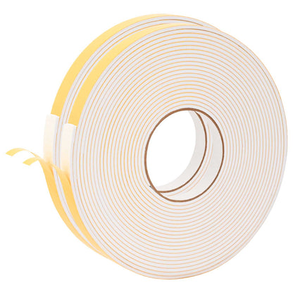 Self-adhesive Foam Tape 2 pcs White 15mm x 10m CR Foam