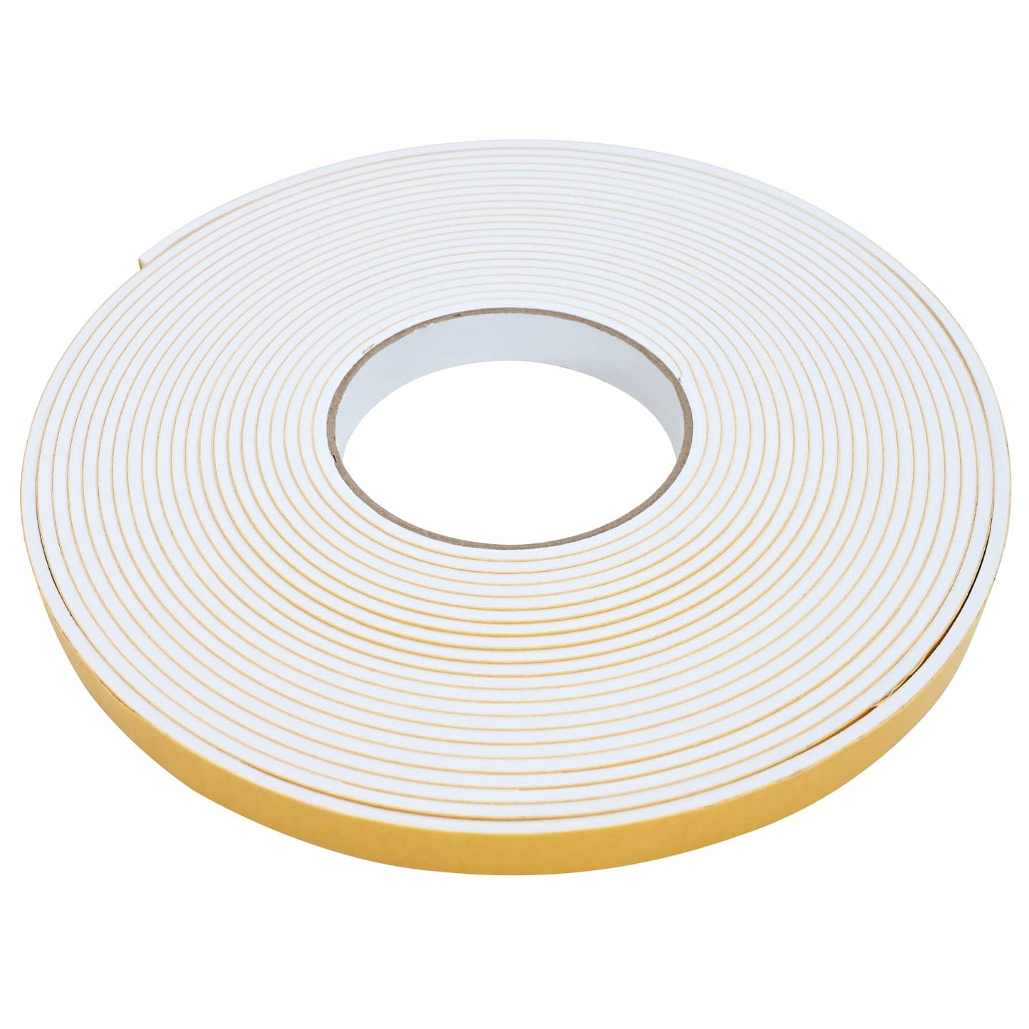 Self-adhesive Foam Tape 5 pcs White 15mm x 10m CR Foam