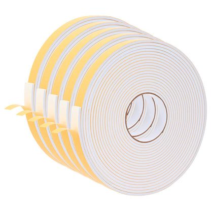 Self-adhesive Foam Tape 5 pcs White 20mm x 10m CR Foam