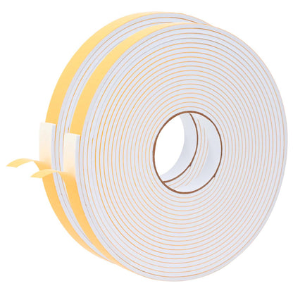 Self-adhesive Foam Tape 2 pcs White 20mm x 10m CR Foam