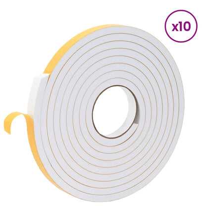 Self-adhesive Foam Tape 10 pcs White 20mm x 5m CR Foam