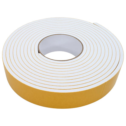 Self-adhesive Foam Tape 4 pcs White 30mm x 5m CR Foam