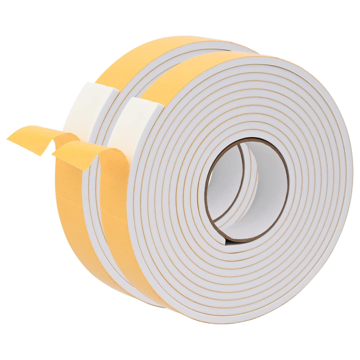 Self-adhesive Foam Tape 2 pcs White 40mm x 5m CR Foam