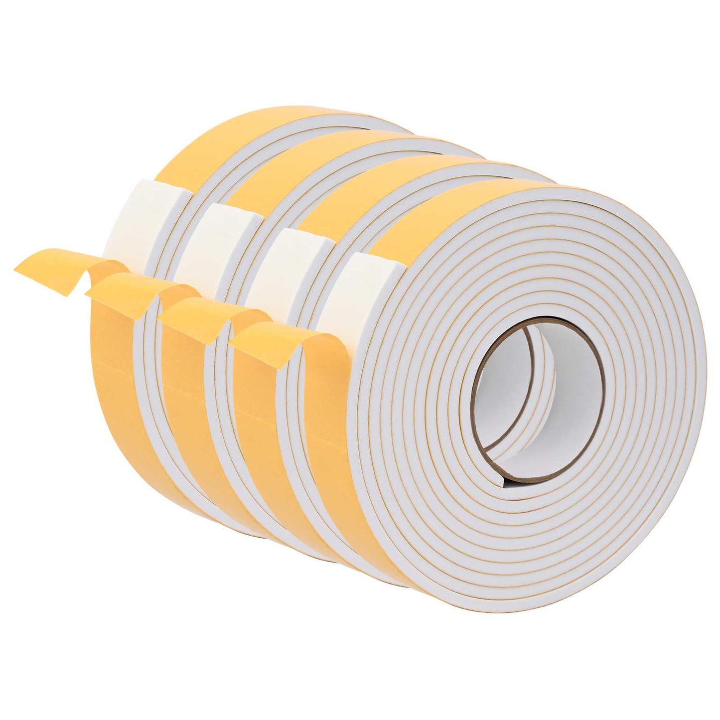 Self-adhesive Foam Tape 4 pcs White 40mm x 5m CR Foam