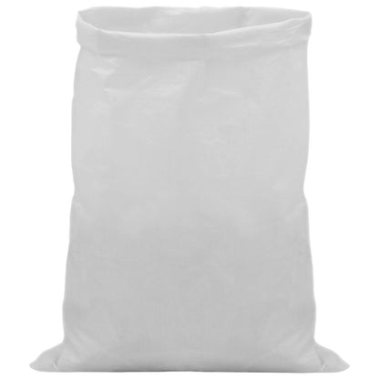 Woven Sacks 50 pcs White 30 x 45 cm PP