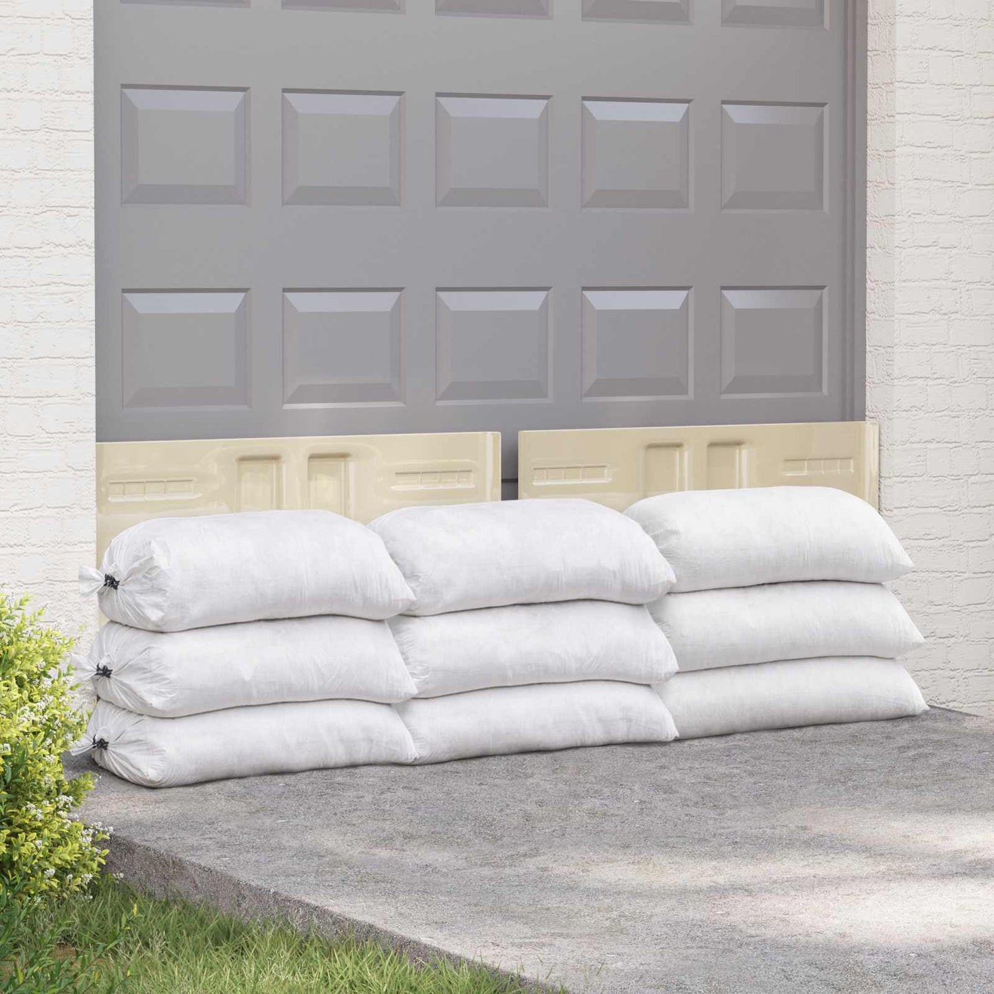 Woven Sacks 100 pcs White 60 x 100 cm PP