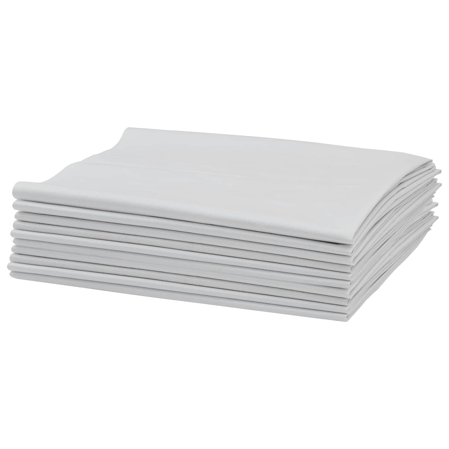 Woven Sacks 100 pcs White 80 x 125 cm PP