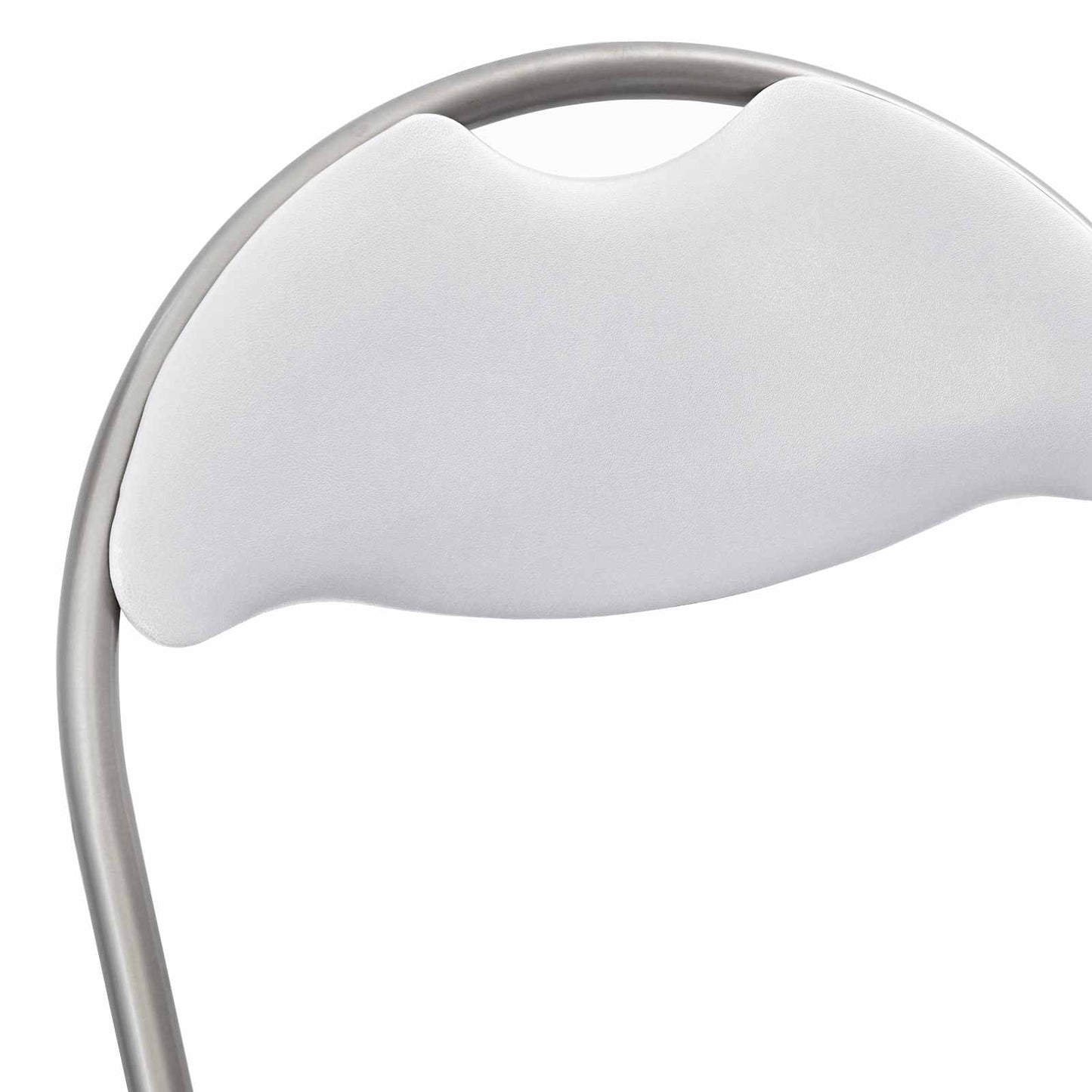 Folding Chair 8 pcs White and Grey 48 x 43.5 x 81 cm