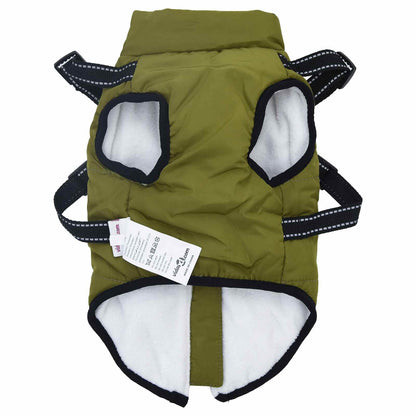 Dog Coat Army Green L32