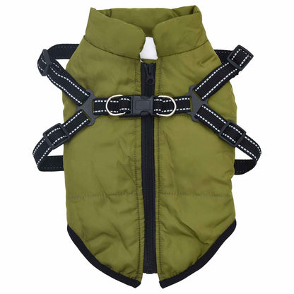 Dog Coat Army Green L32