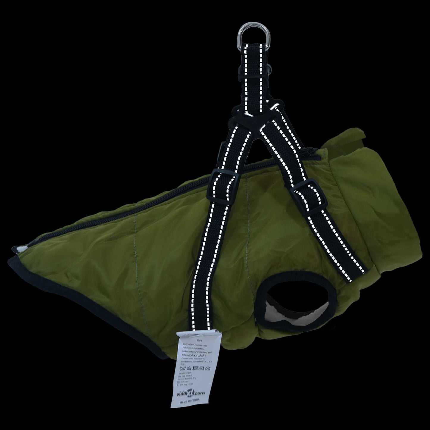 Dog Coat Army Green L32