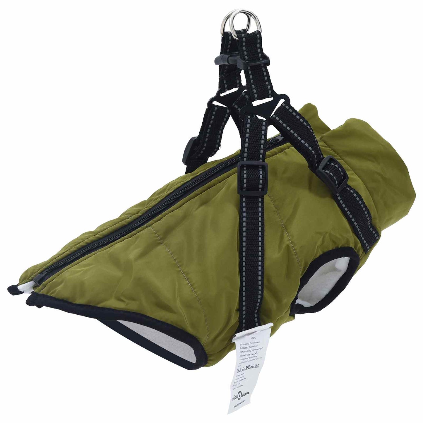 Dog Coat Army Green L36